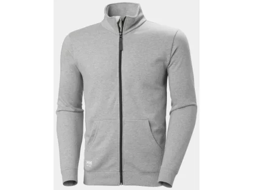 HELLY HANSEN CLASSIC ZIP férfi klasszikus zipzáras pulóver grey melange()