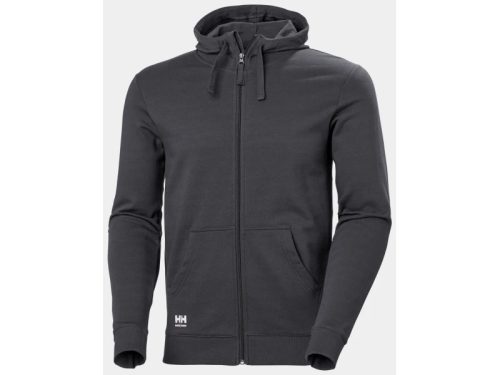 HELLY HANSEN CLASSIC ZIP HOODIE férfi klasszikus kapucnis pulóver - sötétszürke()