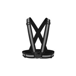 KORNTEX PRÁGA fényvisszaverő hevederes mellény fekete()