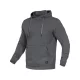 LEIB FLEX KIM kapucnis pulóver szürke -3XL()