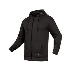 LEIB FLEX MIKA cipzáras pulóver fekete -7XL()