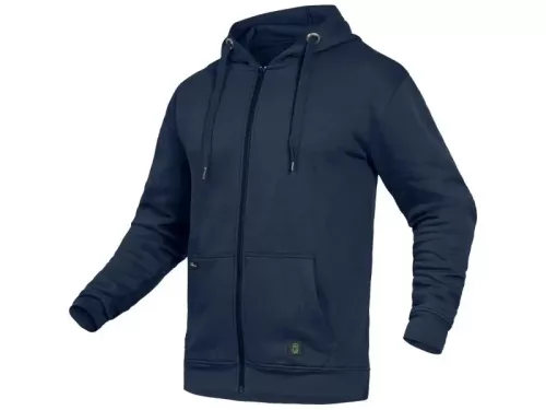 LEIB FLEX MIKA cipzáras pulóver tengerkék -4XL()