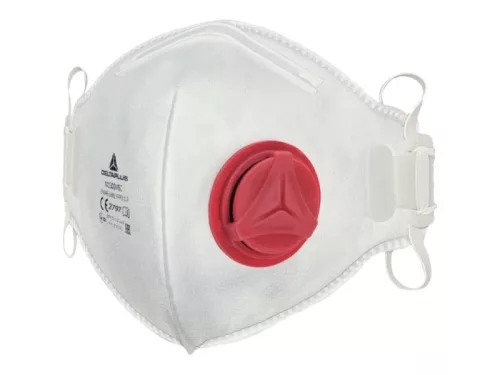 DELTA PLUS M1300VBC FFP3 eldobható vertikálisan hajtott részecskeszűrő félálarc szeleppel 10db fe