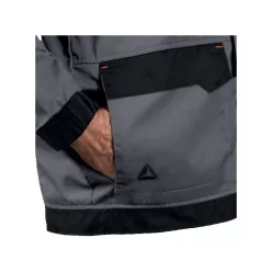 DELTA PLUS MACH2 munkakabát szürke-narancssárga -3XL