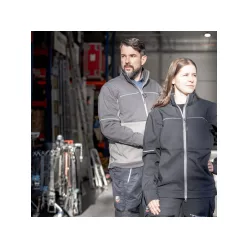 GRIZZLYSKIN RESIST Hybrid Softshelljacke fekete -M