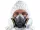OXYLINE OXYPRO X6 félálarc TPR gumiból bajonett zárral -L()
