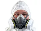 OXYLINE OXYPRO X6 félálarc TPR gumiból bajonett zárral -M()