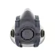 OXYLINE OXYPRO X6 félálarc TPR gumiból bajonett zárral -S