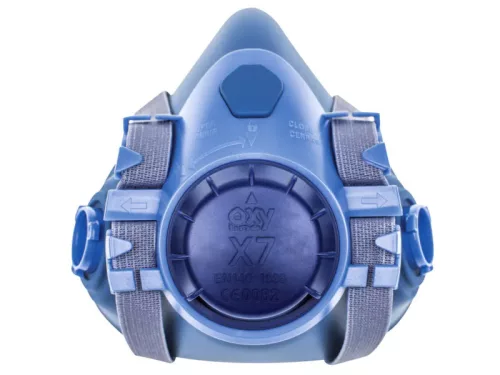 OXYLINE OXYPRO X7 félálarc TPR szilikonból bajonett zárral -L