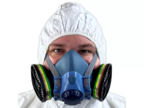 OXYLINE OXYPRO X7 félálarc TPR szilikonból bajonett zárral -M