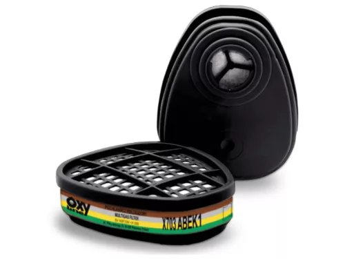 OXYLINE OXYPRO X703 ABEK1 gázszűrő EN 14387, bajonett zár, 2 db/csom()