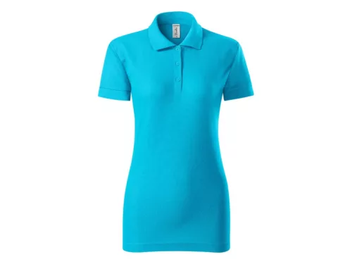MALFINI JOY női galléros póló tengerészkék -2XL