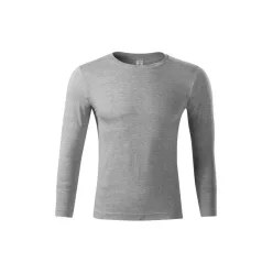 MALFINI PROGRESS LS unisex hosszú ujjú póló fekete -XL