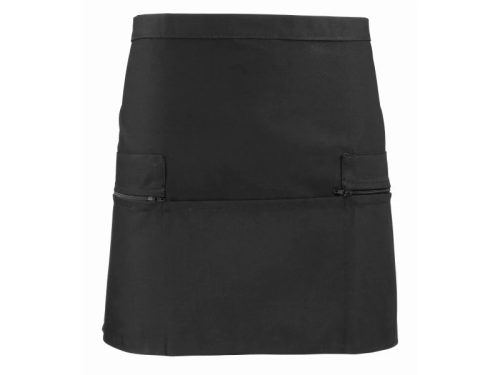 PREMIER PR105 cipzáros derékkötény fekete egy méret()