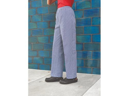 PREMIER PR552 unisex szakácsnadrág kék-fehér színben()