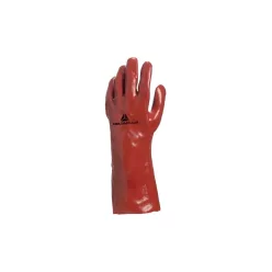 DELTA PLUS PVC védőkesztyű 35cm piros -10
