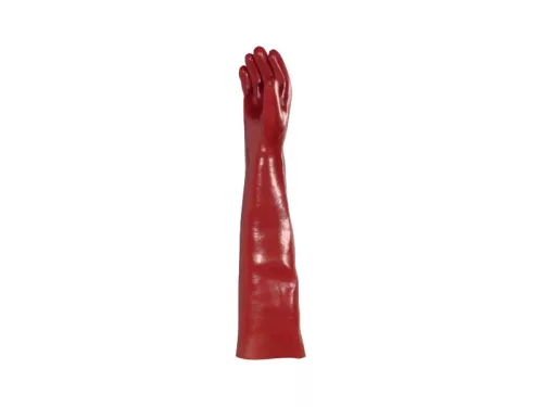 DELTA PLUS PVC védőkesztyű 60cm piros -10