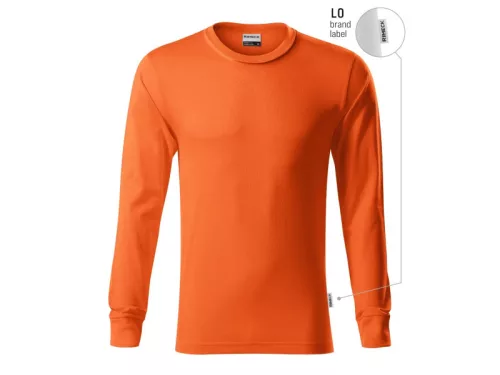 MALFINI RESIST LS unisex hosszú ujjú póló fehér -S