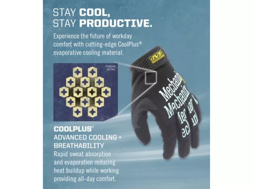 MECHANIX Original kesztyű (MG-55) - fekete M