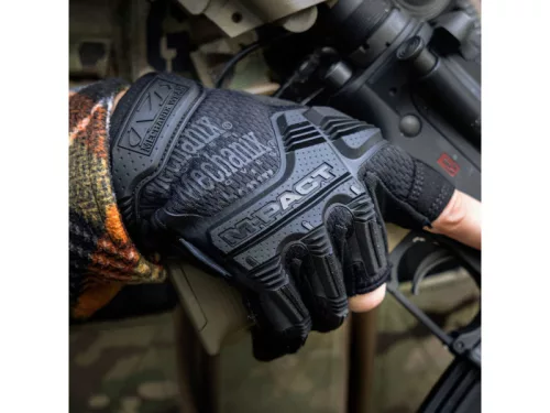 MECHANIX M-Pact ujjatlan kesztyű (MFL-55) - fekete L