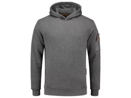 MALFINI PREMIUM HOODED férfi kapucnis pulóver tinta -M