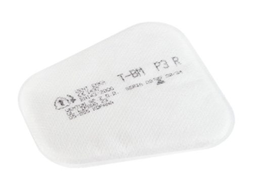 OXYLINE T-BM P3 R újra használható, gőzök, gázok ellen véd, bajonett zár, 3M komp. 1 pár/csom()