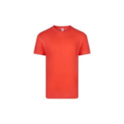   MUKUA Derby unisex rövid ujjú póló (155 gsm) fluo piros -S