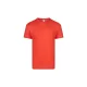 MUKUA Derby unisex rövid ujjú póló (155 gsm) fluo piros -S