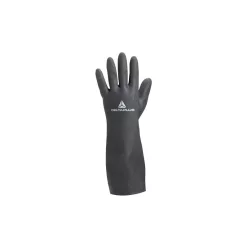   DELTA PLUS TOUTRAVO VE510 pamutbolyhozott neoprén védőkesztyű 38cm fekete -8-9