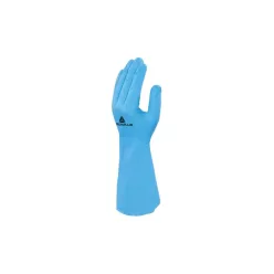   DELTA PLUS VE830 tejes egészében nitrilbe mártott védőkesztyű 33cm kék -8-9