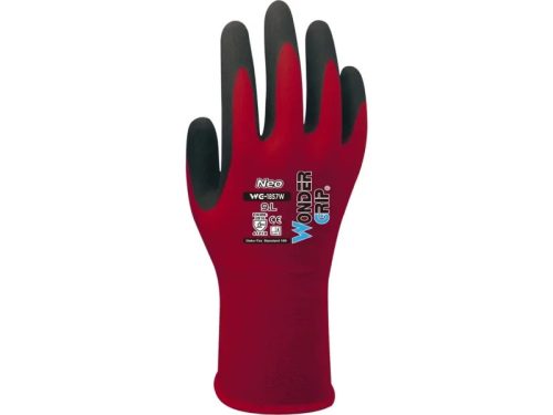 WONDER GRIP NEO WG-1857W védőkesztyű piros -M/8()