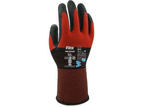 WONDER GRIP FLEX WG-500R védőkesztyű piros -S/7()