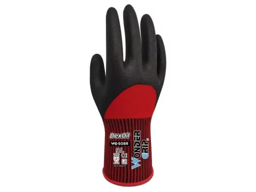 WONDER GRIP DEXOIL WG-508R védőkesztyű piros -XS/6()