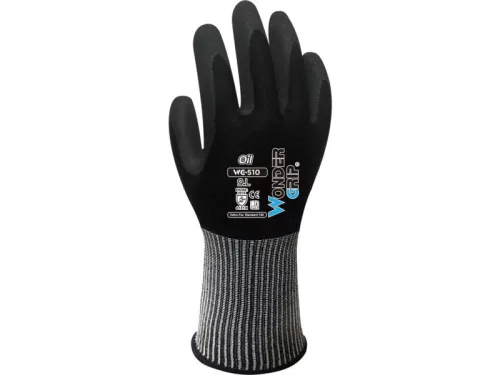 Wonder grip oil WG-510 védőkesztyű fekete -xxL/11 wonder munkavédelmi kesztyű – munkavédelmi kézvédelem