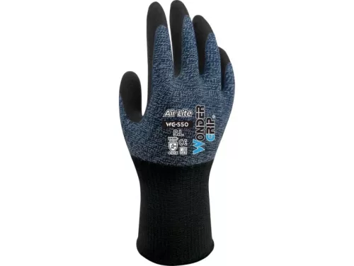 WONDER GRIP AIR LITE WG-550 védőkesztyű kék -L/9()