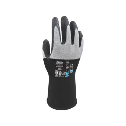 Wonder grip duo WG-555 védőkesztyű szürke-fekete -L/9 wonder munkavédelmi kesztyű – munkavédelmi kézvédelem