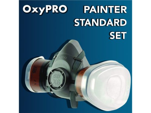 OXYPRO ZX6LA27N11P2-f festő alapkészlet 5 részes, maszk+szűrő+kiegészítők()