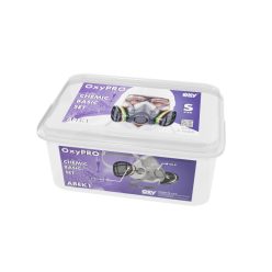   OXYPRO ZX6LABEK1-w vegyigáz elleni védelem alapkészlet 2 részes, maszk+szűrő, védődobozban()