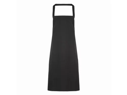 PREMIER PR102 unisex hosszú kötény fekete -U()