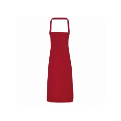 PREMIER PR102 unisex hosszú kötény bordó -U()