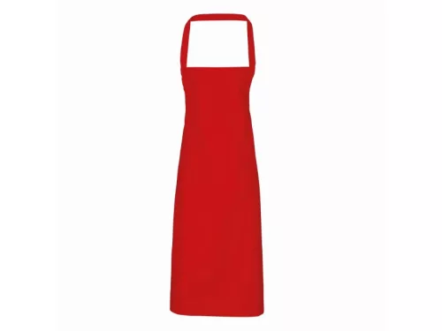 PREMIER PR102 unisex hosszú kötény piros -U()