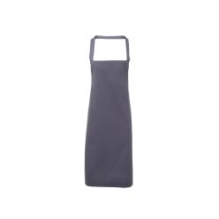 PREMIER PR102 unisex hosszú kötény acélszürke -U()