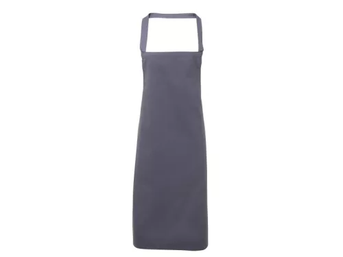 PREMIER PR102 unisex hosszú kötény acélszürke -U()