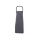 PREMIER PR102 unisex hosszú kötény acélszürke -U()