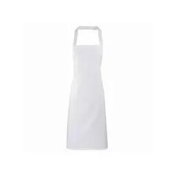 PREMIER PR102 unisex hosszú kötény fehér -U()