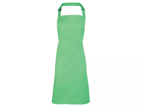 Premier PR150 unisex hosszú kötény állítható nyakpánttal 90cm almazöld -u premier termék – munkavédelem