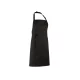 PREMIER PR150 unisex hosszú kötény állítható nyakpánttal 90cm fekete -U()