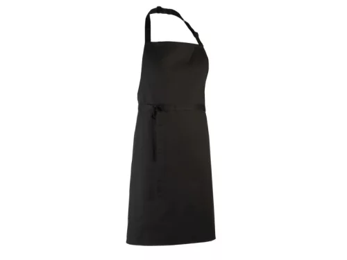 PREMIER PR150 unisex hosszú kötény állítható nyakpánttal 90cm fekete -XL()