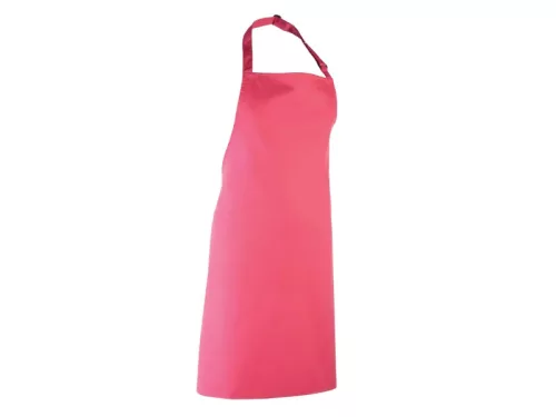 PREMIER PR150 unisex hosszú kötény állítható nyakpánttal 90cm fukszia -U()