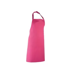   PREMIER PR150 unisex hosszú kötény állítható nyakpánttal 90cm sötét rózsa -U()